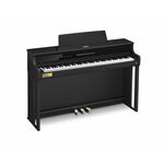 vidaXL Digitale piano met pedalen 88 toetsen zwart