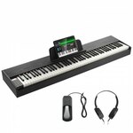 MAX KB6 digitale piano met 88 aanslaggevoelige toetsen en