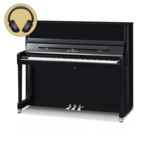 Yamaha B2E SC3 PE messing silent piano (zwart hoogglans)
