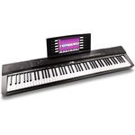 MAX KB6 digitale piano met 88 aanslaggevoelige toetsen en koptelefoon