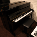 Yamaha YUS3 S PE messing piano (zwart hoogglans)