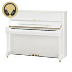 Yamaha B3E SC3 PM messing silent piano (mahonie hoogglans)