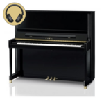 Yamaha B3E SC3 PWH messing silent piano (wit hoogglans)