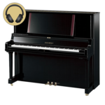 Kawai K-300 ATX4 WH/P messing silent piano