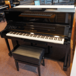 Yamaha P116 M SH3 PE messing silent piano (zwart hoogglans)