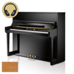 Wilhelm Schimmel W 123T TwinTone WP messing silent piano