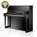 Wilhelm Schimmel W 114T TwinTone SP messing silent piano