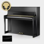 Wilhelm Schimmel W 114T TwinTone WP messing silent piano