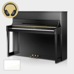 Schimmel Classic C121 EM TwinTone SP messing silent piano