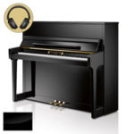 Schimmel Classic C121 T TwinTone NB messing silent piano
