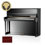 Schimmel Classic C121 EM TwinTone SM messing silent piano