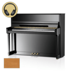 Yamaha B2E SC3 PWH messing silent piano (wit hoogglans)