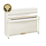 Yamaha B2E SC3 PM messing silent piano (mahonie hoogglans)