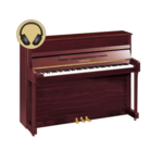 Schimmel Konzert K122 E TwinTone SP messing silent piano