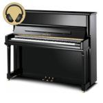 Yamaha P116 M SH3 PWH messing silent piano (wit hoogglans)