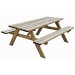 Hardhouten Picknicktafel Giant