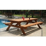 Hardhouten Picknicktafel Giant- - Hardhout- Tuindeco