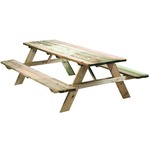 Picknicktafel grenen opklapbaar 210cm