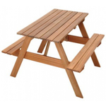 Picknicktafel hardhout bangkirai 75x155x160cm
