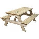 Picknicktafel Breeze aluminium antraciet