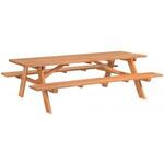 Business picknicktafel hardhout