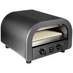Pizzaoven op houtskool met terracotta pizzasteen