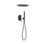 Regendoucheset Inbouw Tres Cuadro Exclusive Met Plafonddouche en Handdoucheset met Staafhanddouche Mat Wit Tres