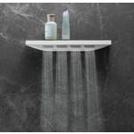 Tres Shower Technology elektronische inbouwthermostaat met waterval plafonddouche en handdouche