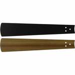 CasaFan Ventilatorbladen voor plafondventilator Kleur ventilatorblad: Zwart, Teak