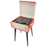 GPO Bermuda Dansette USB Platenspeler Blauw