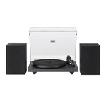 Crosley C62 Platenspeler Met Ingebouwde Ontvanger En Stereo Luidsprekers - Zwart