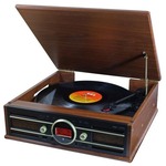 Soundmaster PL585BR Platenspeler Met DAB+ Radio