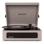 Crosley Voyager Draagbare Retro Platenspeler - Grijs - BLUETOOTH IN/OUT