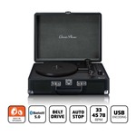 Lenco TT-115BK Retro Platenspeler Bt Usb Afspelen/coderen Aux