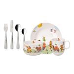Mepal plat bord Bloom 280 mm - pebble white