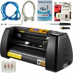 VEVOR Snijplotter Vinylsnijder 720 mm Vinyl Cutter Plotter 28 Signmaster Cutting Business Sign Making w / Stand