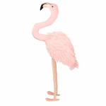 Flamingo knuffel 80 cm