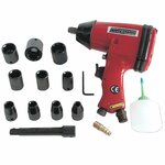 KS Tools 515.3400 515.3400 Pneumatische slagmoersleutel Draaimoment (max.): 860 Nm