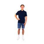 Malelions Signature Polo Heren Roze - Maat M - Kleur: Roze | Soccerfanshop