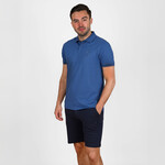 Heren Polo Tartan Pique Ruby