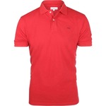 Heren polo Tartan Pique navy