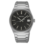 Seiko SUR557P1 Horloge staal zilverkleurig-zwart 39,0 mm