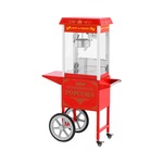 Popcornmaker - Retro Trebs 99387 Rood-Zilver