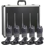 MAAS Elektronik Team-Set PT-375 KEP-24-VK 150113 PMR-portofoon Set van 10 stuks