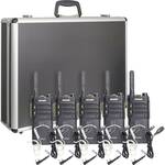 Alinco Team-Set DJ-VX-46 + KEP-24-AL 150103 PMR-portofoon Set van 10 stuks