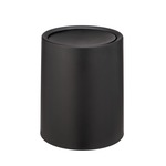 Wenko Atri prullenbak 6 liter zwart