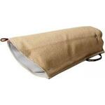 Puppy mouw - van zacht jute