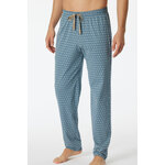 Grote Maten pyjamabroek, Heren, turquoise, Maat: 4XL, Katoen, JP1880