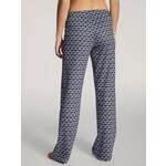 Pyjamabroek van bio-katoen, indigo-motief Maat: L