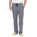 Happy Shorts Happy Shorts Lange Pyjamabroek Heren Kerst Gingerbread Blauw
